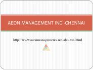 Aeon Management Inc (((Reviews))))*^%&