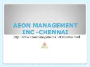 ((Aeon)) Management Inc (***Reviews**))