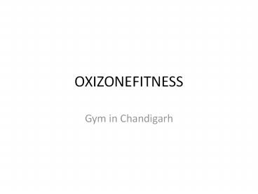 fitness center | Best | Gym in Chandigarh 09041033777