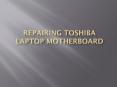 Toshiba Laptop Service Center Chennai (2) PowerPoint PPT Presentation