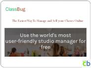 ClassBug - Best Studio Management Software