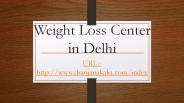 Weight Loss Center in Delhi