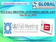 ULI FALL MEETING ATTENDEES EMAIL LIST PowerPoint PPT Presentation