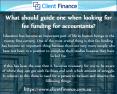 What should guide one when looking for fee funding for accountants? PowerPoint PPT Presentation