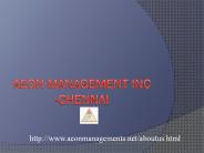 Aeon Management Inc Reviews ((Velachery)))