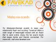 Malaysian Ecards PowerPoint PPT Presentation