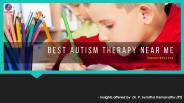 Best Autism Therapy Near Me | Capaar4autism