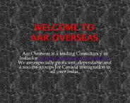 Aar Overseas - Best Canada Immigration Services in Delhi