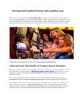 Most-Important-Benefits-Of-Playing-Online-Gambling-Game PowerPoint PPT Presentation