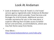 look At Andaman