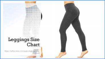 Leggings Size Chart