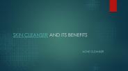 skin cleanser