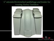 extended & stretched saddlebags