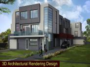 3D architectural rendering design