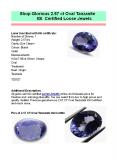 Shop Glorious 2.57 ct Oval Tanzanite IGI Certified Loose Jewels PowerPoint PPT Presentation