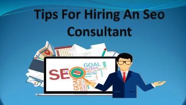 Tips for Hiring an Seo Consultant