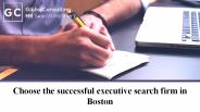 Choose the successful executive search firm in Boston.