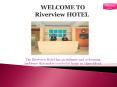 Luxury Hotel with world top class Amenities PowerPoint PPT Presentation