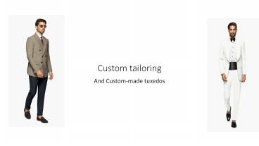 Custom tailoring & Custom-made tuxedos