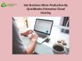 Get Business More Productive By QuickBooks Enterprise Cloud Hosting PowerPoint PPT Presentation