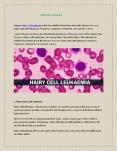 Hairy  cell leukemia PowerPoint PPT Presentation