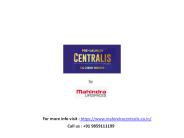 Mahindra Centralis New Launch in Pimpri, Pune