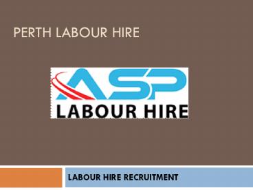 Perth Labour Hire