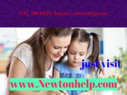 NTC 300 BEST Success / newtonhelp.com
