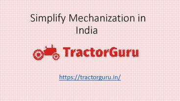 Find popular tractor in mumbai