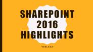 SHAREPOINT FEATURES