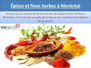 Épices et fines herbes à Montréal