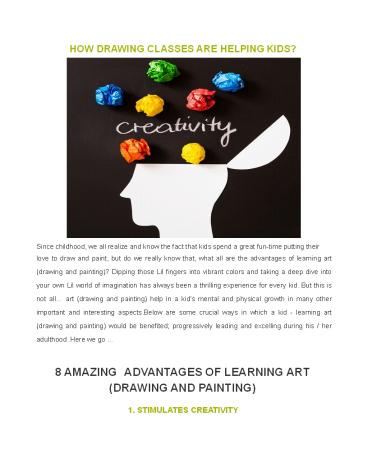 Drawing classes in chennai -Lilbrahmas