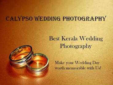 Best Kerala Wedding Photography
