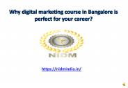 Best digital marketing training in Bangalore
