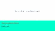 Best Mobile APP Development Company