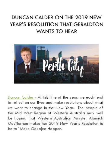 Duncan Calder of Contour Capital, Perth, Australia