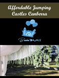 Affordable Jumping Castles Canberra PowerPoint PPT Presentation