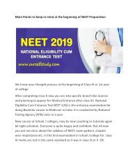 JEE Main Sample Papers by OurSelfStudy.com