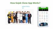 How gojek clone app works?