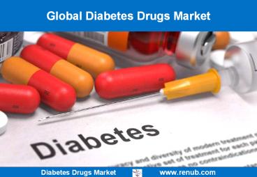 Diabetes Drug Market Outlook