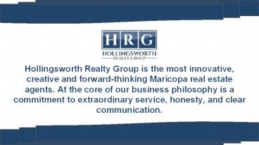 Real Estate Company Maricopa - Hollingsworth Realty Group