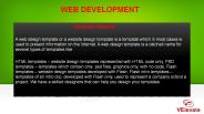 Web Development Service free ppt