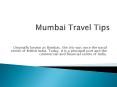 Mumbai Travel Tips PowerPoint PPT Presentation
