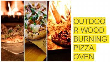 OUTDOOR WOOD BURNING PIZZA OVEN