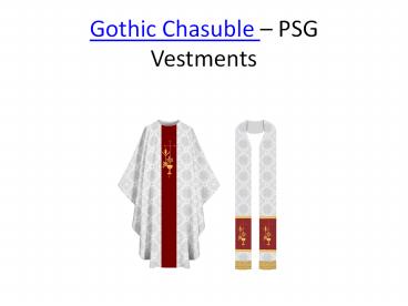 Gothic Chasuble - PSG Vestments (7)