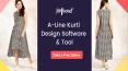 Create your online tailoring store with A-line kurti design software PowerPoint PPT Presentation