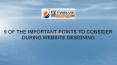 9 of the Important Points to Consider During Website Designing PowerPoint PPT Presentation