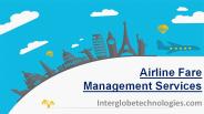 Airline Fare Management Services