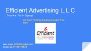 New Era of Printing services by Efficient advt.