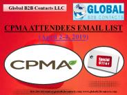 CPMA ATTENDEES EMAIL LIST